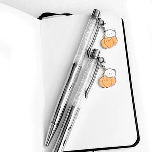 EMAS Pumpkin Keychain Crystal Pen